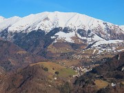 MONTE CASTELLO da Valpiana di Serina il 13 febbraio 2026 - FOTOGALLERY
